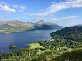 Loch Lomond Holiday Park, glàmping a Inversnaid