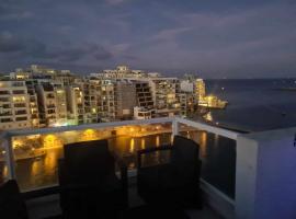 St Julians Bay Sea Front Apartments, hotel in St Julian's