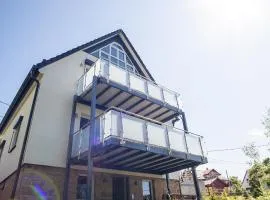 Traumferienhaus Bergblick Mittelndorf, bis zu 8 Personen, Sauna, Grill