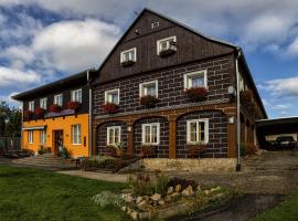 Penzion Švýcarský Dvůr, B&B in Jetřichovice