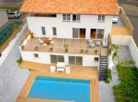Maison au calme avec piscine