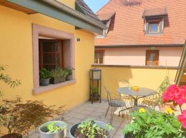 LE SCHMOUTZ: Charmant duplex entre Colmar et Mulhouse (1-4 pers), apartma v mestu Ensisheim