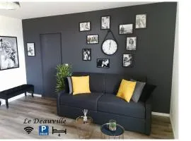 LE DEAUVILLE *T2 (40m²) *WIFI*PARKING PRIVE*CALME