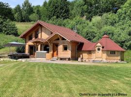 Chalet SPA Le Coin De Paradis Nathalie MN La rouge, hotel v destinaci La Bresse