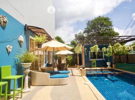 Ao Nang Mountain View Pool Villa，奧南海灘的便宜飯店
