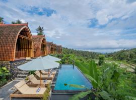 Lumbung Seraya Villa, hotell i Karangasem