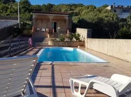 3 bedrooms villa with private pool and wifi at Caccamo 9 km away from the beach