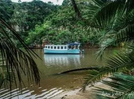 Baby Blue Houseboat