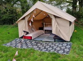 Glamping in style, Prospector Tent, puhkemajutus Crawley's