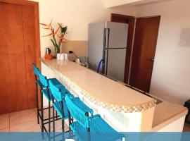 Posada Villa Mayo Apartamento Familiar a 5 Min de Playa Parguito, parque el aqua, Paraguachi, hótel í nágrenninu