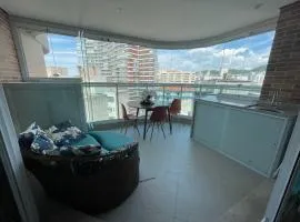 Estanconfor Praia Santos AC garagem sacada fechada
