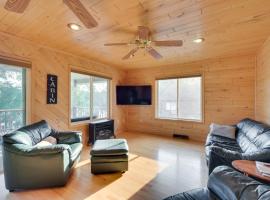 Lakefront Birchwood House with Deck and Fire Pit!, hotel in Birchwood