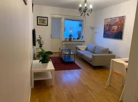 Charming Downtown Gem, apartment in Linköping