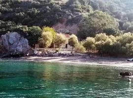 Poets house on beach -Crete