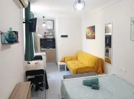 Small Studio in Rethymno center for up to 4 persons (2 +2 children or 3 adults)