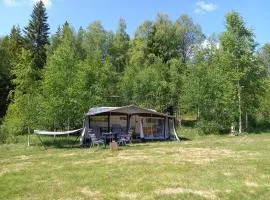 Husvagn Öggestorp på Solberg Hults Camping