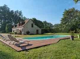 L'Aupinouse Chambre double ( ou triple ) Bouton d'Or avec salle d'eau privative