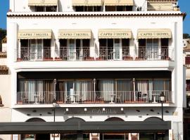 Hotel Capri, romantikus szálloda Tossa de Marban