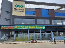 KJR Residency&Rooms, hotel in Koyambedu, Chennai