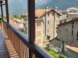 Camera con vista, hotel en Calalzo