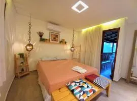 Residencial Villa Jeri 2 SUÍTES a 300m do MAR, VARANDA, Smart TV, Wi-Fi, ar-condicionado