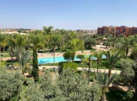 Appart Vizir Center Parc solarium piscine femme 221, apartment in Marrakech