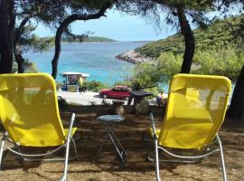 Apartments by the sea Milna, Vis - 8490, hotel di Vis