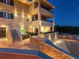 TEONA Luxury Studio Apartment with jacuzzi and terrace sea view, goedkoop hotel in Sali