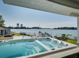Weymouth Waterfront Getaway with Swim Spa and Hot Tub
