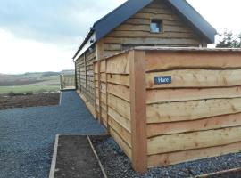 Hare Lodge with Hot Tub, hotel with jacuzzis in Cupar