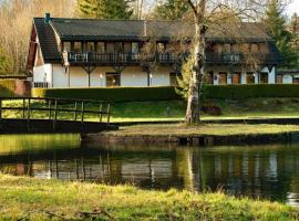 Das Waldseechalet Märchenhafter Waldseeblick - moderne Wohnung mit Infrarotsauna, majake sihtkohas Hasselfelde