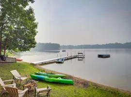 Lakefront Sister Lakes Vacation Rental with Dock!