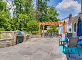 Rockville Home Patio Oasis, Fireplace, Near DC!, family hotel in Rockville