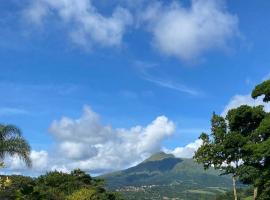 Bungalow à flanc de montagne, viešbutis mieste Le Morne Rouge