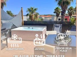 Sérénité - Superbe Terrasse et Jacuzzi ! อพาร์ตเมนต์ในกาเนต์-อ็อง-รูสซียง