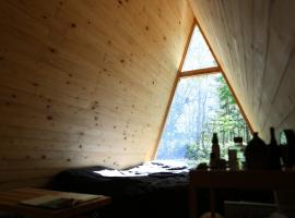 A-frame cabin iwor - Vacation STAY 36172v、Shimokawaの別荘