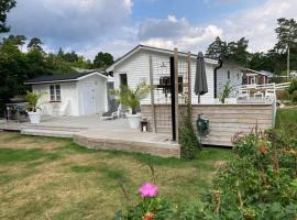 Strandnära mysig stuga med generösa utvändiga ytor, villa in Mellbystrand