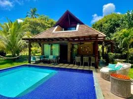 Bangalô Beira-mar, Piscina privativa, 5 quartos, Eco Resort