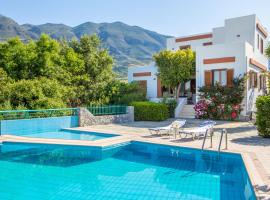 Plakias Villas, lavprishotell i Lefkogeia