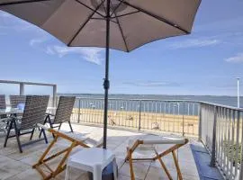 Arcachon Pereire - T2 front de mer avec terrasse et parking, accès direct plage - FR-1-433-24