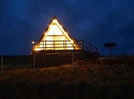 Chalé A-Frame da Fazenda, hotel in Bom Jardim da Serra