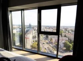 HANZA TOWER Swimming Pool & Spa 18 floor great view studio
