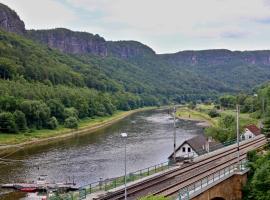 Dolní Žleb 124, casa per le vacanze a Děčín