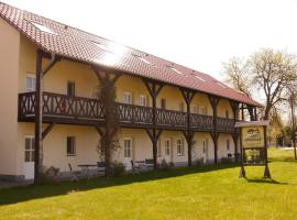 Spreewald Pension Spreeaue, hotel para famílias em Burg