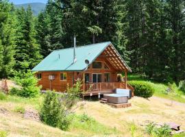 Mountain View Cabin, Hot Tub at Mt Rainier, brunarica v mestu Packwood