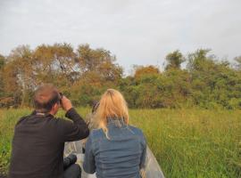 Spot Jaguar Pantanal South Lodgen, hótel í Corumbá