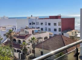 Cosy Appartement with sea view, hotell sihtkohas Plage de Mehdia