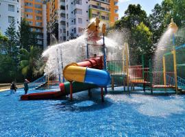 Water Themepark Resort Melaka Free WiFi Suites, hotel v destinaci Melaka