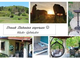 Domek Zielenina – hotel w pobliżu miejsca Pole golfowe Postołowo w mieście Mierzeszyn