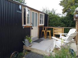 Mr Hares shepherd hut, hotel in Mellis